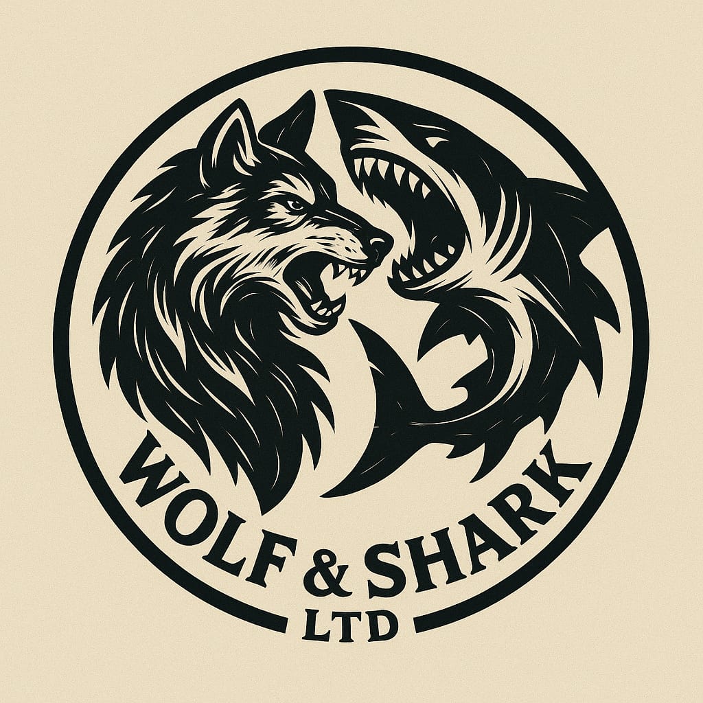 Wolf & Shark Logo